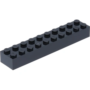 Lego® 2x10 brique 3006 noir 1 pièce pas cher