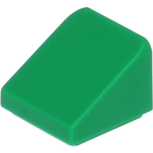 Lego® 1x1 brique inclinée 30° x 1 x 1 x 2/3 54200 - 100 pièces vert pas cher