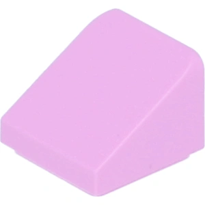 Lego® 1x1 brique inclinée 30° x 1 x 1 x 2/3 54200 - 100 pièces rose cl... pas cher