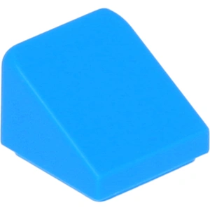 Lego® 1x1 brique inclinée 30° x 1 x 1 x 2/3 54200 - 50 pièces bleu azu... pas cher