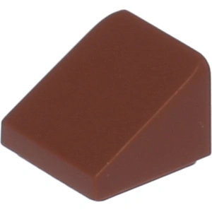 Lego® 1x1 brique inclinée 30° x 1 x 1 x 2/3 54200 - 50 pièces rouge-br... pas cher