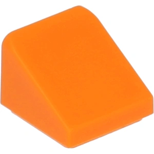 Lego® 1x1 brique inclinée 30° x 1 x 1 x 2/3 54200 - 250 pièces orange pas cher