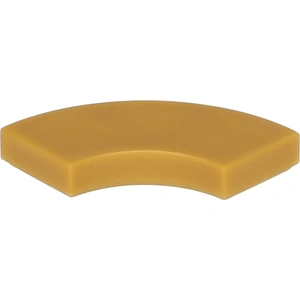Lego® 2x2 carreaux coin rond 27925 - 250 pièces Pearl Gold pas cher