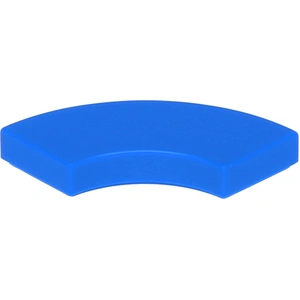 Lego® 2x2 carreaux coin rond 27925 - 50 pièces bleu pas cher