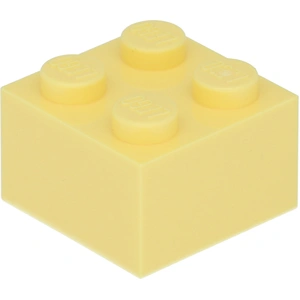 Lego® brique 2x2 3003 - 50 pièces jaune clairVendu parkaufland