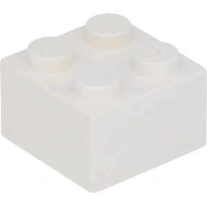 Lego® brique 2x2 3003 - 1 pièce blanche