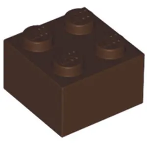 Lego® 2x2 brique 3003 - 1 pièce brun foncéVendu parkaufland