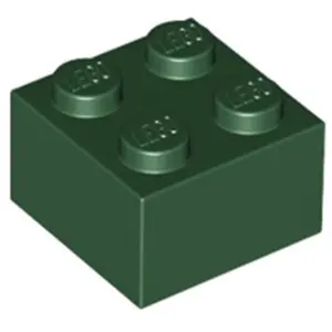 Lego® 2x2 brique 3003 - 1 pièce vert foncéVendu parkaufland