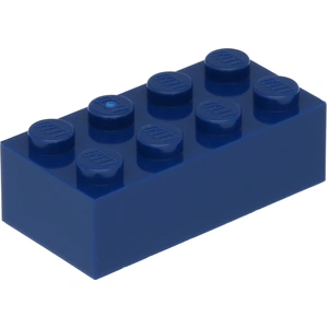 Lego® brique 2x4 3001 - 250 pièces bleu foncé
