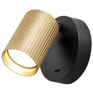 Vysn Onis Down Applique murale à 1 source lumineuse, GU10, V101100N9BG, pas cher