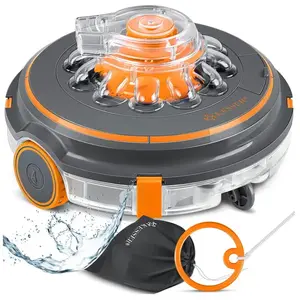 KESSER® Robot de piscine, Nettoyeur de piscine Batterie Aqua-9000 avec... pas cher