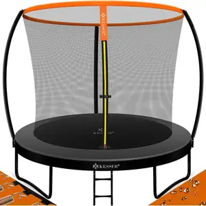 KESSER® Trampoline de jardin Certifié TÜV Rheinland GS jusqu'à 150 kg ... pas cher