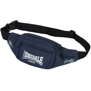 Sacoche banane Lonsdale Hip - navy/grey/white - TU pas cher