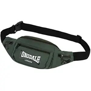 Sac à hanches - Lonsdale - Hip - Olive/black/white - Taille unique - 100% Polyester pas cher