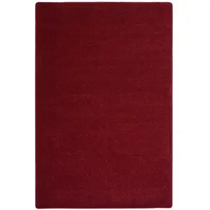 Snapstyle Tapis en velours à poils longs vin rouge 200x300 cm pas cher