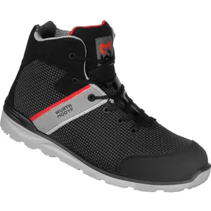 Chaussures de sécurité Montantes S3L SR Cetus Würth MODYF Noires 45  pas cher