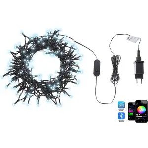 BELIANI Guirlande de Lumières led Multicolores Contrôlable et Personna... pas cher