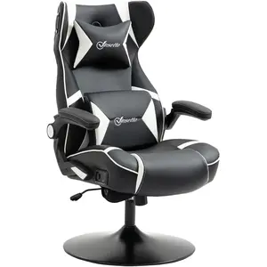 Vinsetto Chaise de gaming, fauteuil de gaming, haut-parleurs intégrés,... pas cher