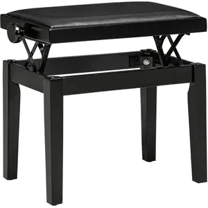 HOMCOM Tabouret de Piano, Chaise de Piano, Réglable en Hauteur, Design... pas cher