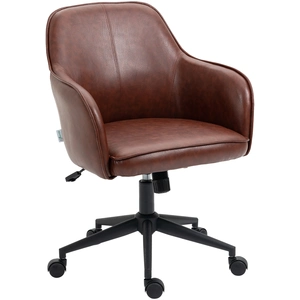 Vinsetto Chaise de bureau, réglable en hauteur, fonction pivotante, 58... pas cher