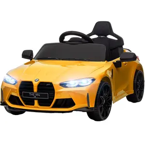 AIYAPLAY Voiture Électrique pour Enfants BMW M4, Sons & Lumières, 3-5 ... pas cher