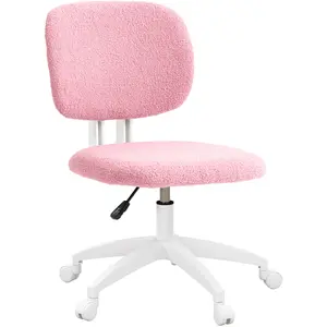 Vinsetto Chaise de Bureau Chaise d'ordinateur pivotante, réglable en h... pas cher
