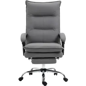 Vinsetto Chaise de Bureau avec Fonction de Massage, Fonction de Chauff... pas cher