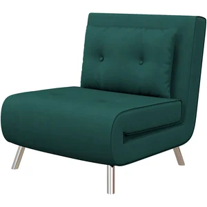 HOMCOM Fauteuil inclinable avec fonction lit Fauteuil de nuit, bouton ... pas cher