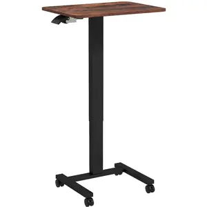 Vinsetto Bureau Debout Table de Travail, Tablette pour Ordinateur Port... pas cher