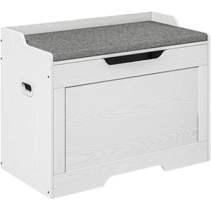 HOMCOM Coffre de Rangement 103 Litres, Banc-Coffre avec Charnière de S... pas cher