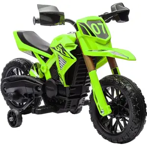 AIYAPLAY Moto électrique pour enfants, 6V Batterie-Antrieb, Roues de s... pas cher
