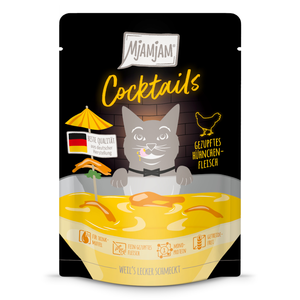 Comparateur de prix : MjAMjAM Cocktails 20 x 40 g pour chat - poulet