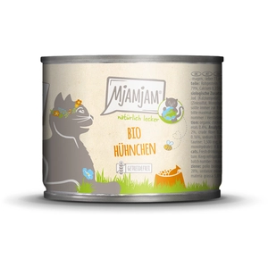 MjAMjAM Natürlich Lecker 6 x 200 g pour chat poulet bio pas cher