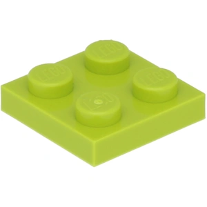 LEGO® Plaque 2x2 Citron vert (Lime) 25 piècesVendu parkaufland