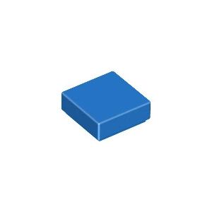 LEGO® 1x1 carreau bleu (Blue) 25 pièces