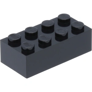 50 pièces LEGO, pièce c. 3001 en noir