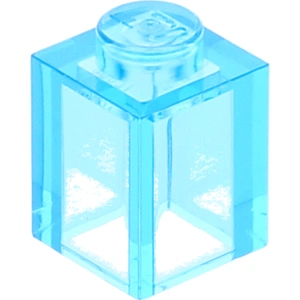 LEGO® 1x1 brique Trans bleu clair (Trans Light Blue) 25 piècesVendu parkaufland