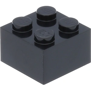 LEGO® brique 2x2 noir (Black) 25 pièces