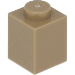 LEGO® 1x1 brique beige foncé (Dark Tan) 250 pièces