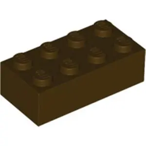 LEGO® brique 2x4 brun foncé (Dark Brown) 1 pièceVendu parkaufland