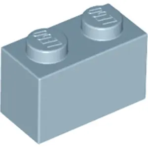 LEGO® 1x2 brique bleu sable (Sand Blue) 1 pièceVendu parkaufland