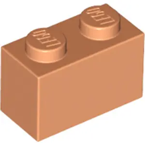 LEGO® 1x2 Pierre Nougat (Nougat) 1 pièce