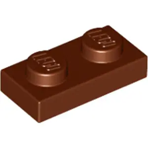 LEGO® 1x2 Plaque Marron Rouge (Reddish Brown) 25 piècesVendu parkaufland