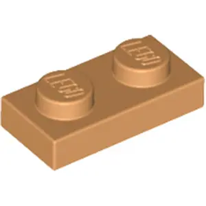 LEGO® 1x2 Plaque Moyenne Nougat (Medium Nougat) 1 pièceVendu parkaufland