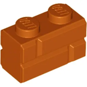 LEGO® 1x2 brique de construction orange foncé (Dark Orange) 25 piècesVendu parkaufland