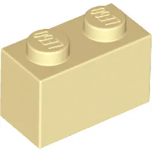 LEGO® 1x2 brique Beige (Tan) 1 pièceVendu parkaufland