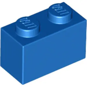 LEGO® 1x2 brique bleu (Blue) 1 pièce