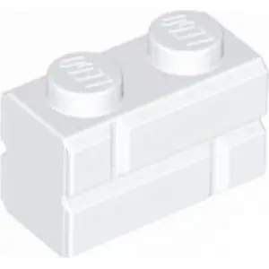 LEGO® 1x2 brique de mur blanc (White) 1 pièceVendu parkaufland