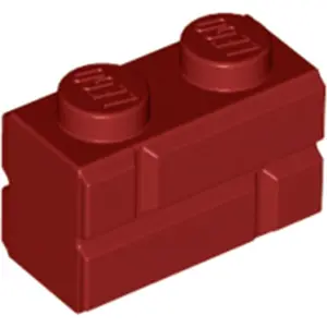 LEGO® 1x2 brique de construction rouge foncé (Dark Red) 25 piècesVendu parkaufland