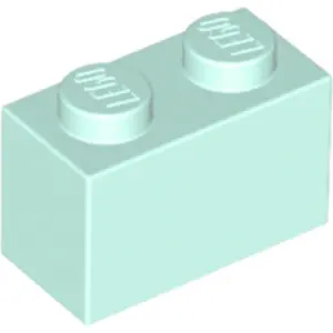 LEGO® brique 1x2 Hellaqua (Light Aqua) 1 pièce